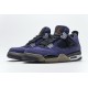 Travis Scott x Air Jordan 4 Retro "Purple Suede" Purple Black AJ4-766302