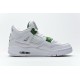 Air Jordan 4 Retro "Metallic Green" White Green CT8527-113
