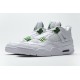 Air Jordan 4 Retro "Metallic Green" White Green CT8527-113