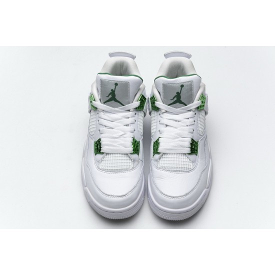 Air Jordan 4 Retro "Metallic Green" White Green CT8527-113