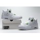 Air Jordan 4 Retro "Metallic Green" White Green CT8527-113