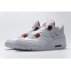 Air Jordan 4 Retro "Metallic Orange" White Orange CT8527-118
