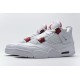 Air Jordan 4 Retro "Metallic Red" White Red CT8527-112