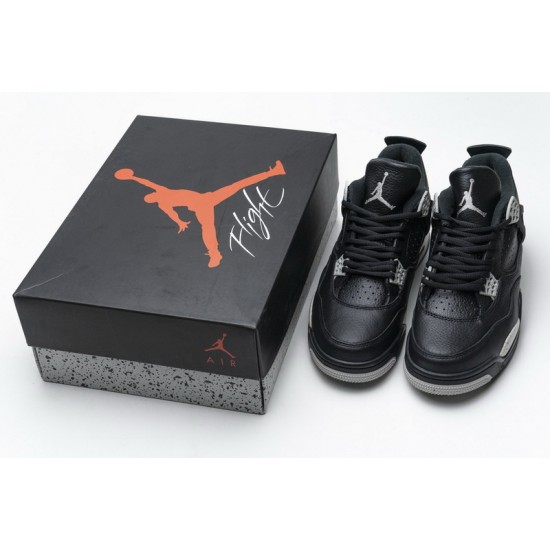 Air Jordan 4 Retro "Oreo" Black White 314254-003
