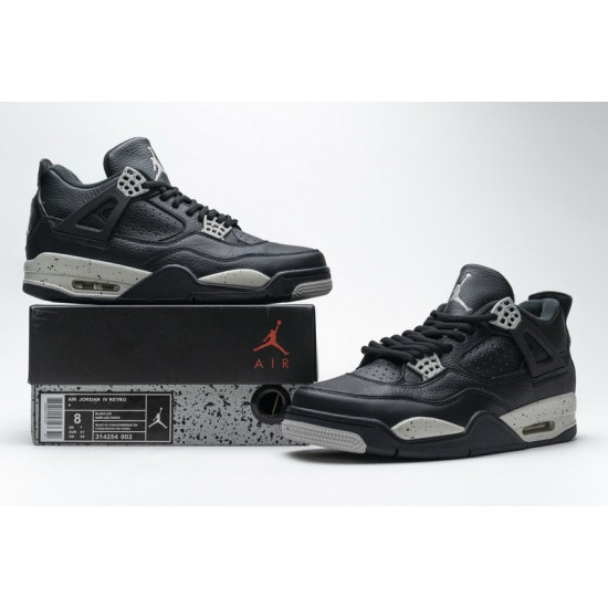 Air Jordan 4 Retro "Oreo" Black White 314254-003