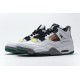 Air Jordan 4 Retro "Rasta" White Green AQ9129-100