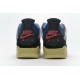 Air Jordan 4 Retro SP "Off Noir" Black Black Blue Pink DC9533-001