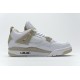 Air Jordan 4 Retro "Sand Linen" White Gold 487724-118