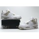 Air Jordan 4 Retro "Sand Linen" White Gold 487724-118