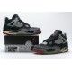 Off-White x Air Jordan 4 "Bred" Black Grey Red CV9388-001
