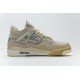 Off-White x Air Jordan 4 "Sail" Yellow White CV9388-100