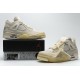Off-White x Air Jordan 4 "Sail" Yellow White CV9388-100