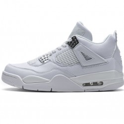 Air Jordan 4 Retro "Pure Money" White Silver 308497-100