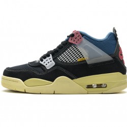Air Jordan 4 Retro SP "Off Noir" Black Black Blue Pink DC9533-001