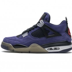 Travis Scott x Air Jordan 4 Retro "Purple Suede" Purple Black AJ4-766302