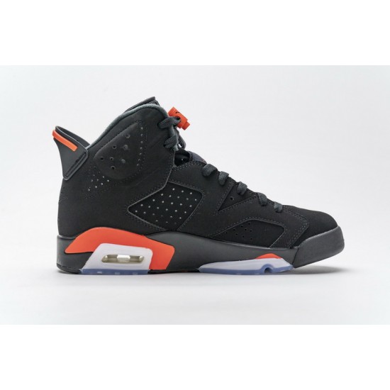 Air Jordan 6 "Black Infrared" Black Red 384664-060