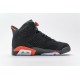 Air Jordan 6 "Black Infrared" Black Red 384664-060