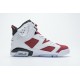 Air Jordan 6 "Carmine" White Red CT8529-106 40-47