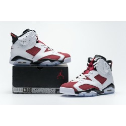 Air Jordan 6 "Carmine" White Red CT8529-106 40-47