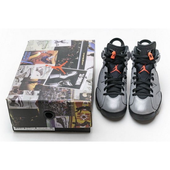 Air Jordan 6 "Reflections of a Champion" Silver Black CI4072-001