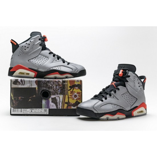 Air Jordan 6 "Reflections of a Champion" Silver Black CI4072-001