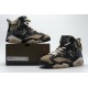 Air Jordan 6 Retro SP "Paisley Print" Black Brown CT5058-001