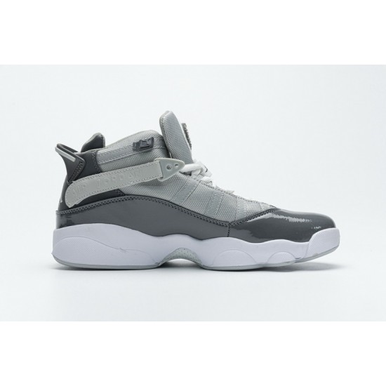 Air Jordan 6 Rings BG "Cool Grey" Grey White 322992-015 40-45