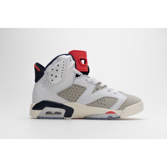 Air Jordan 6 "Tinker" White Red 384664-104