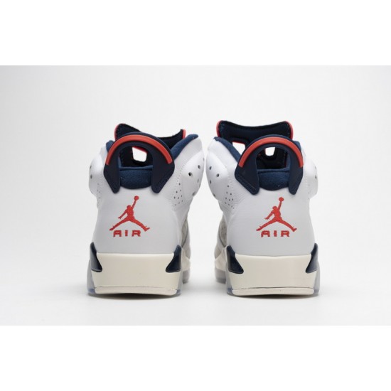 Air Jordan 6 "Tinker" White Red 384664-104