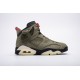 Travis Scott x Air Jordan 6 "Medium Olive" Green Orange CN1084-200