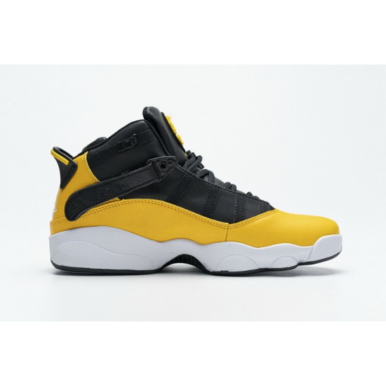 Air Jordan 6 Rings BG "Taxi" Black Yellow 322992-700 40-45