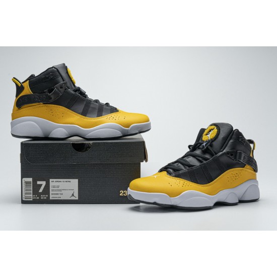 Air Jordan 6 Rings BG "Taxi" Black Yellow 322992-700 40-45