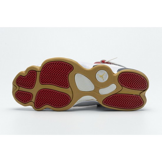 Air Jordan 6 Rings BG "Vasty Red" White Red 322992-163 36-45