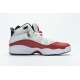 Air Jordan 6 Rings BG White Red Lifestyle 323419-120 36-45