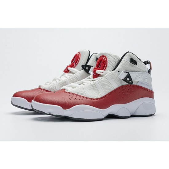 Air Jordan 6 Rings BG White Red Lifestyle 323419-120 36-45