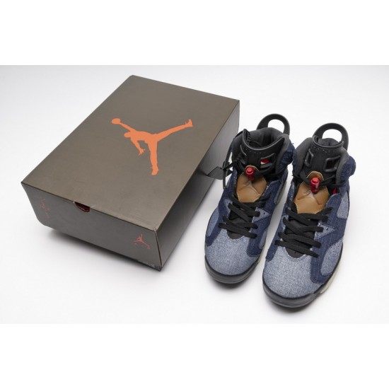 Air Jordan 6 "Washed Denim" Blue CT5350-401