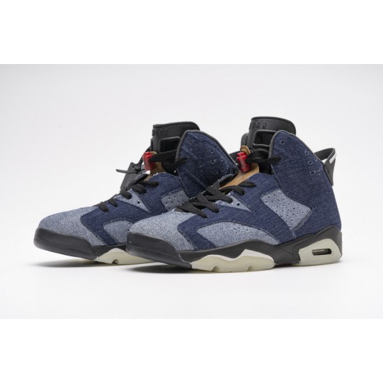 Air Jordan 6 "Washed Denim" Blue CT5350-401