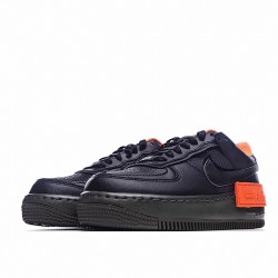 Nike Air Force 1 Shadow "Hyper Crimson" Black Orange CQ3317-001
