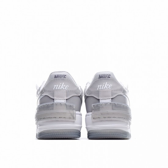 Nike Air Force 1 Shadow "Particle Grey" White Grey CK6561-100