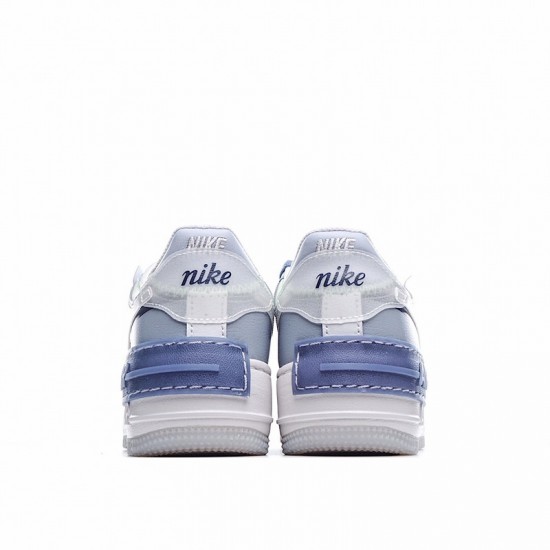 Nike Air Force 1 Shadow "World Indigo" Blue White CK6561-001