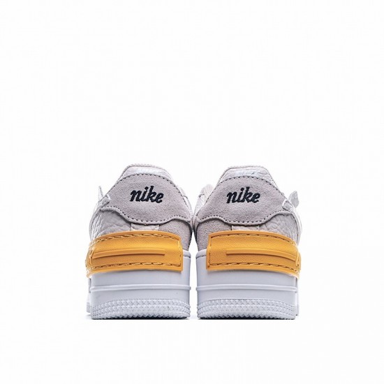 Nike Air Force 1 Shadow Grey Orange CU3446-072
