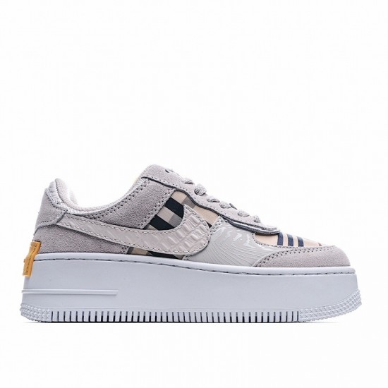 Nike Air Force 1 Shadow Grey Orange CU3446-072