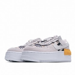 Nike Air Force 1 Shadow Grey Orange CU3446-072