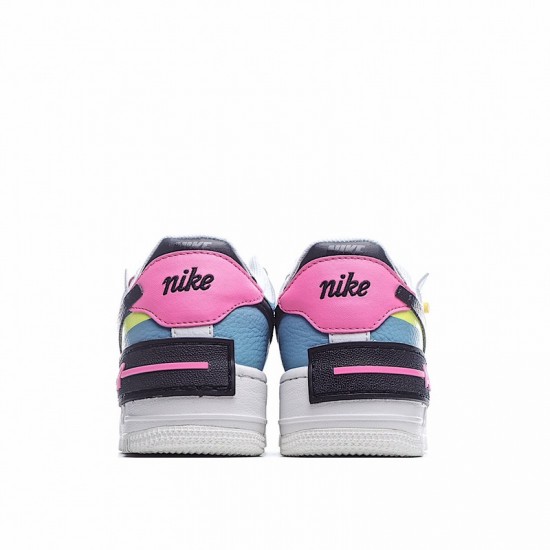Nike Air Force 1 Shadow "Sunset Pulse" White Blue CU8591-101