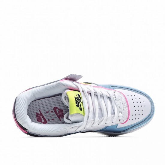 Nike Air Force 1 Shadow "Sunset Pulse" White Blue CU8591-101