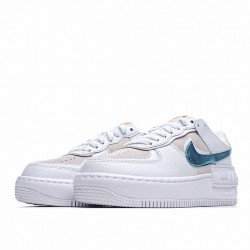 Nike Air Force 1 Shadow "White Glacier Ice" White Blue DA4286-100