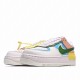 Nike Air Force 1 Shadow "Multi Color" White Blue Red CW2630-101