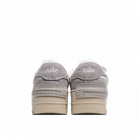 Nike Air Force 1 Shadow "Wild" White Gey DC5270-016