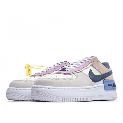 Nike Air Force 1 Shadow "Crimson Tint Volt" White Pink Green CU8591-001