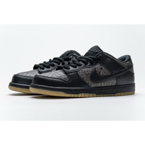 Nike SB Dunk Low Pro "Black Ostrich Skate" Black 304292-003